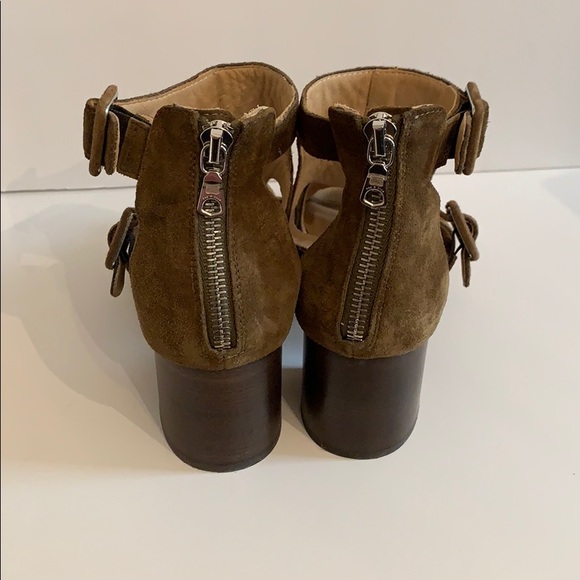 Rag & Bone Brown 'matteo' Block Heel Sandals 5/35 - Picture 3 of 10